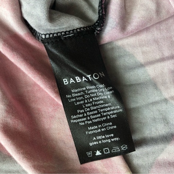 Aritzia Babaton Floral Print Top in Black Size XS - Picture 10 of 11